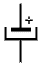 Símbolo Condensador Electrolítico