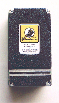 Vista posterior del pedal